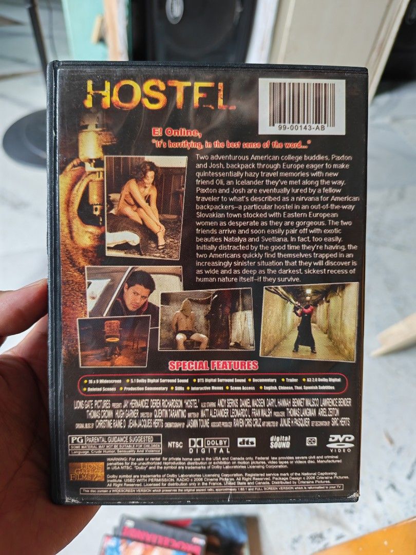 The Hostel - Unrated / Original Vintage Disc (Category: CDs & DVDs) located in Carmona. Submitted by tech_hub_cavite (Listing ID 1467205918, Image 2). Description: .