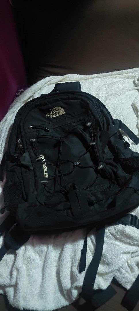 The North Face Borealis Backpack Black (Category: Backpacks) located in Manila. Submitted by sharm26arm96276 (Listing ID 1467239315, Image 1). Description: - Authentic The North Face Borealis backpack in classic black - 100% durable nylon, Made in Vietnam with interior hologram tag - Secure laptop sleeve and multiple internal organizer pockets - External bungee cord system for extra gear storage - Comfortable padded shoulder straps and breathable