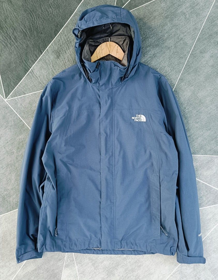 The North Face Rain Jacket (Authentic) (Category: Coats, Jackets and Outerwear) located in Cebu City. Submitted by renzecamingay (Listing ID 1467219351, Image 1). Description: The North Face Rain Jacket (Waterproof) Medium fit Width 22 Length 28 1800 Plus ship Only Thank you and GOD bless ☺️.