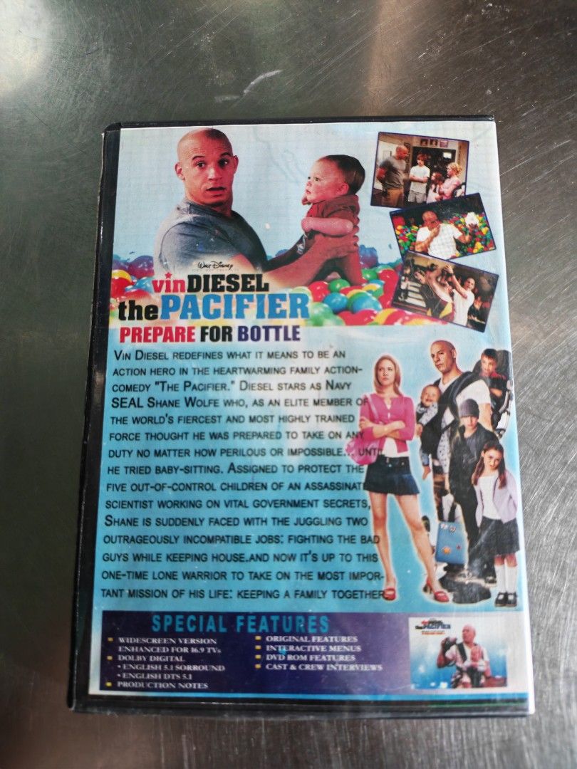 The Pacifier / Vin Diesel (Category: CDs & DVDs) located in Carmona. Submitted by tech_hub_cavite (Listing ID 1467217407, Image 2). Description: .
