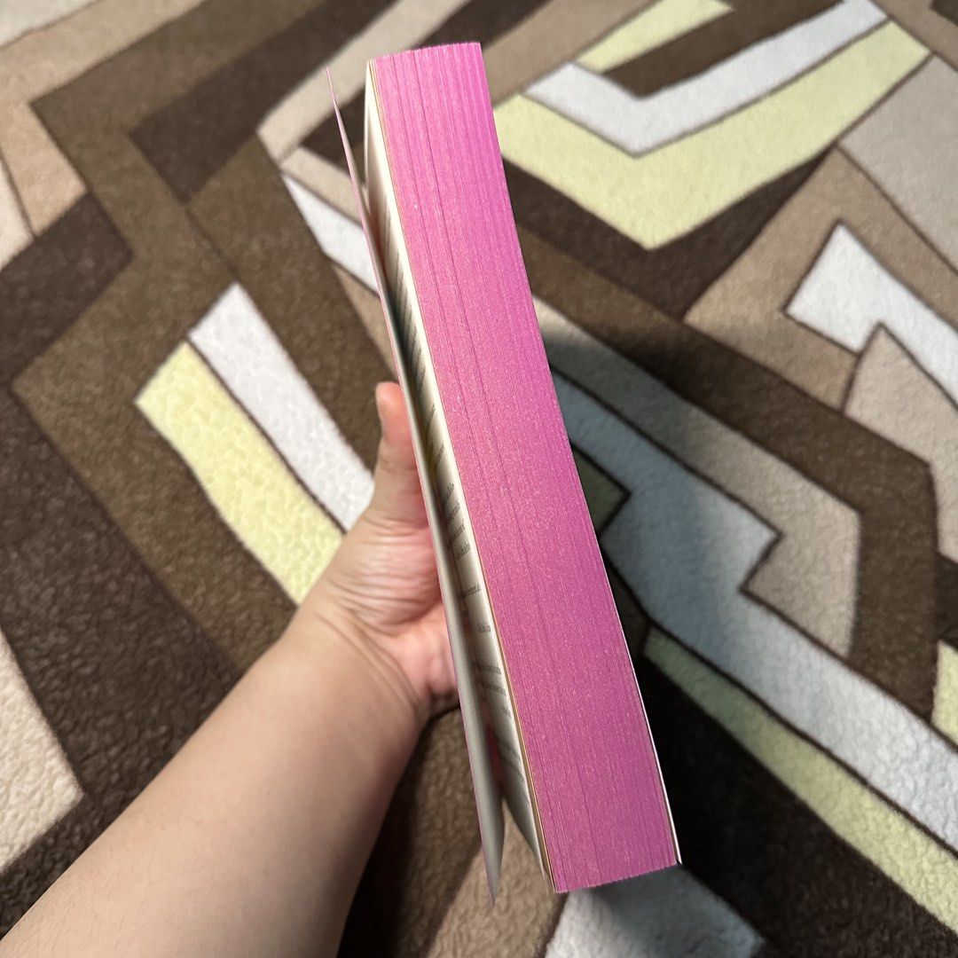 The Rom-Commers by Katherine Center (w/ Sprayed Edges) (Category: Storybooks) located in Sogod. Submitted by kireina_ (Listing ID 1467330114, Image 3). Description: - Title: The Rom-Commers by Katherine Center - Format: Paperback with gorgeous sprayed pink edges - Publisher: St. Martin's Griffin - Condition: Clean pages inside, excellent read - Special Feature: Fully Booked price sticker attached on the back with full synopsis RFS: decluttering.