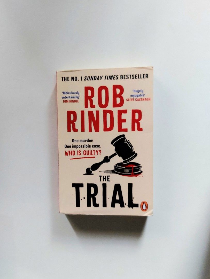 The Trial by Rob Rinder (Category: Storybooks) located in Tanauan. Submitted by solanaclassics (Listing ID 1467315364, Image 1). Description: 📚 major bookshelf clean out / clearance sale ~ — RFS: decluttering my bookshelves and switching to digital books — MOP: Gcash | fast shipping *feel free to send a message if you wish to negotiate the price :).