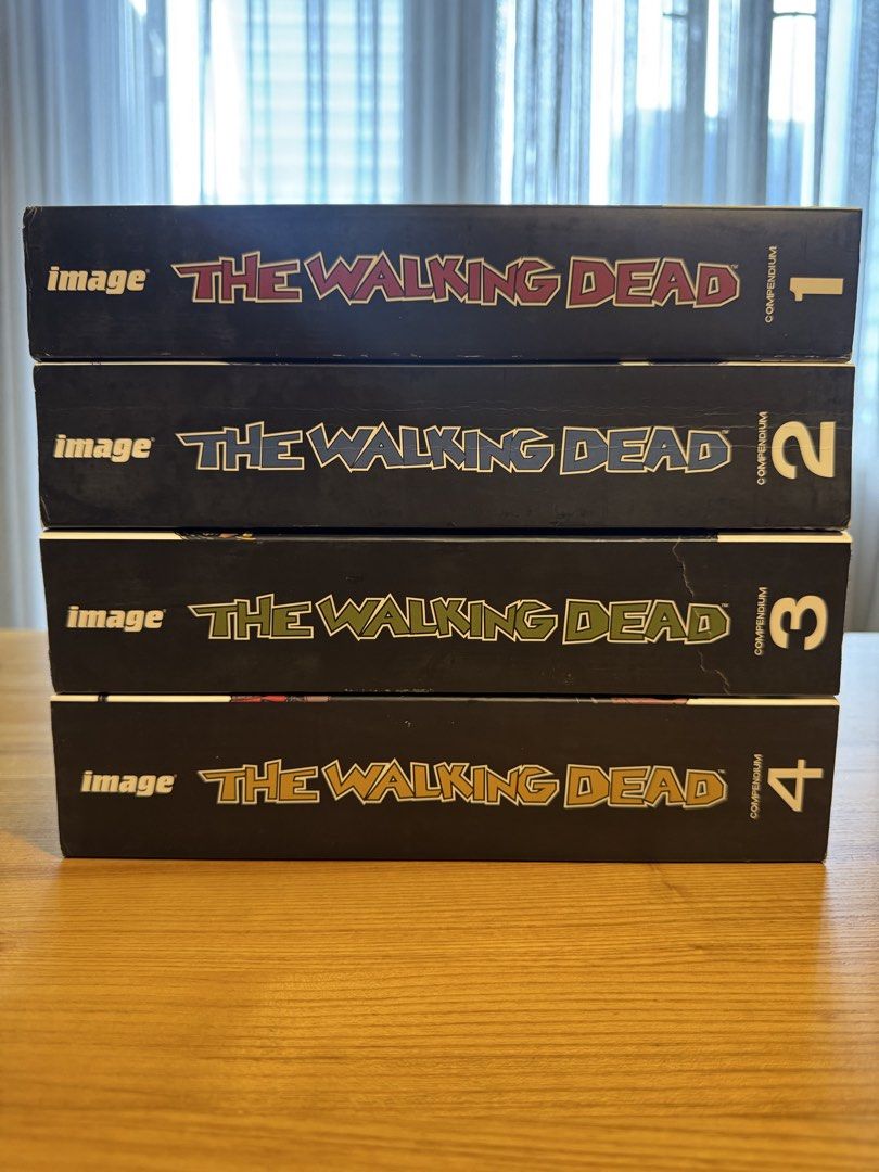 The Walking Dead Compendium Books 1-4 Complete Series (Category: Comics & Manga) located in Manila. Submitted by inchob (Listing ID 1467240144, Image 1). Description: The Walking Dead Compendium Set (Books 1 to 4) Complete series.