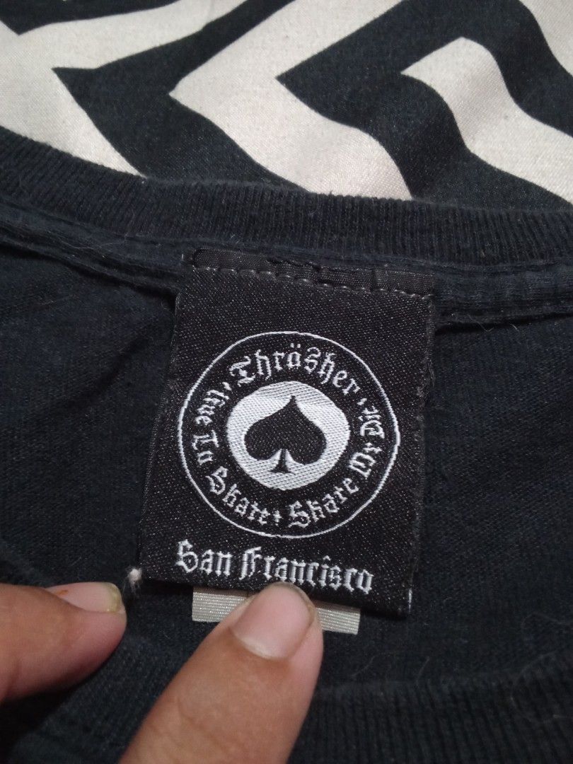 Thrasher (Category: Formal Shirts) located in Manila. Submitted by tcbukay_zxc25 (Listing ID 1467169920, Image 3). Description: trasher size large excellent.