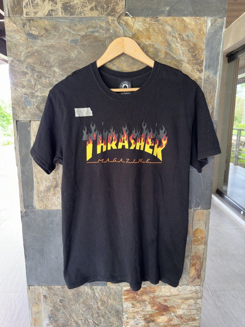 Thrasher Magazine Shirt (Category: Tshirts & Polo Shirts ) located in Tuguegarao City. Submitted by bunchoy_thriftshop (Listing ID 1467228969, Image 1). Description: 📌THRASHER MAGAZINE🔥 Excelent Condition Medium 19-29 ₱399 + Shipping 📍Quirino Province.