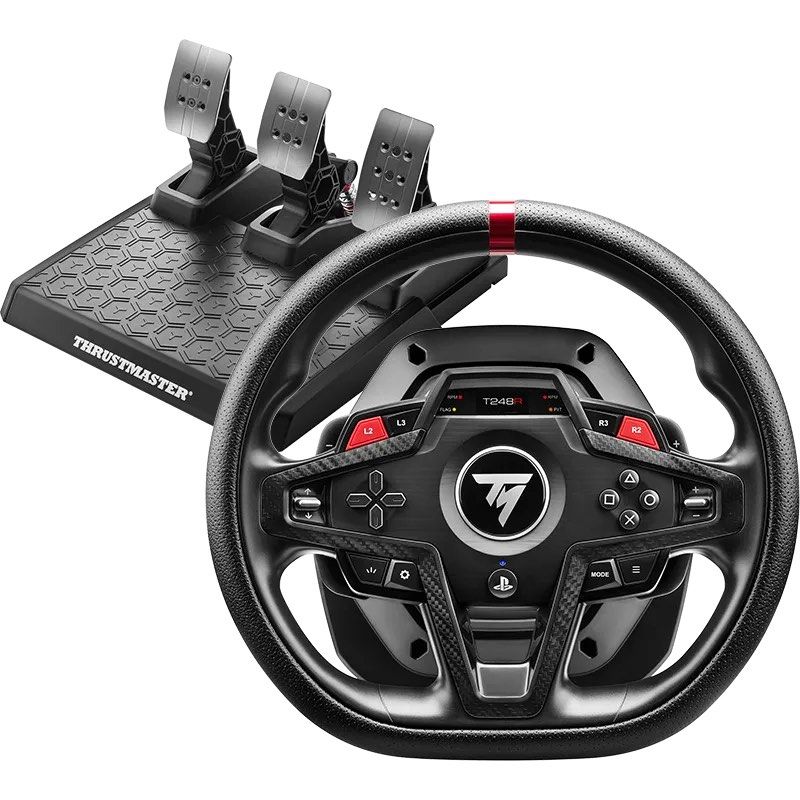 Thrustmaster T248R for racing simulator, and driving simulator. Includes steering wheel and pedals (Category: Controllers) located in Manila. Submitted by marjcoron24673 (Listing ID 1467318680, Image 1). Description: Used but in brand-new condition. Lady owned Original box included. Selling kasi hindi na nakakapaglaro. I’d rather let someone else get more use out of it. Bought this for ~Php 16,000 Selling for Php 14,000 (Negotiable) Inclusions: 1