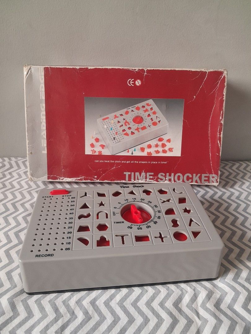 Time Shocker (Category: Educational & Learning Toys) located in Pasig City. Submitted by three.babybears (Listing ID 1467268427, Image 1). Description: complete, working old box.