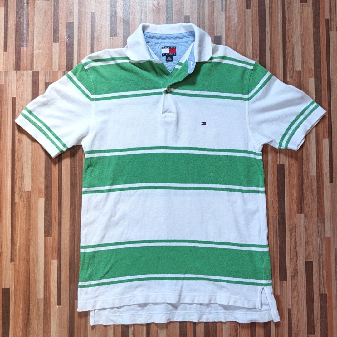 Tommy Hilfiger (Category: Tshirts & Polo Shirts ) located in Pasay City. Submitted by menard_jacob (Listing ID 1467219526, Image 2). Description: •Tommy Hilfiger Polo Shirt •Medium to large fittings •No issue •Mop: gcash •Mod: jnt and lalamove •Can do meet up •₱350 📩📩📩.