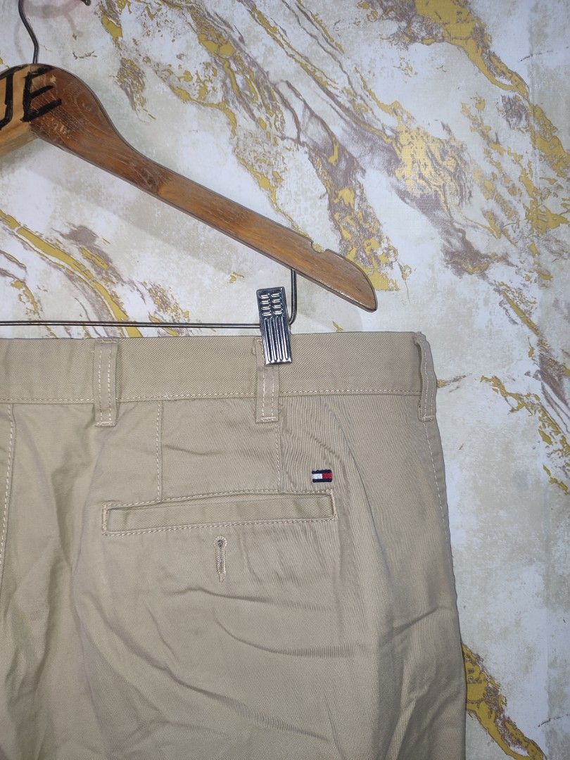 Tommy Hilfiger Khaki Chino (Category: Chinos) located in Cabuyao City. Submitted by jederama (Listing ID 1467269356, Image 2). Description: TOMMY HILFIGER KHAKI PANTS SIZE : 38 ON TAG ( SIZE 40 ACTUAL WAISTLINE ) LENGTH - 40 HEM - 9 EXCELLENT CONDITION NO ISSUE / NO FLAWS AUTHENTIC 💯 1,000 + SHIPPING FEE.