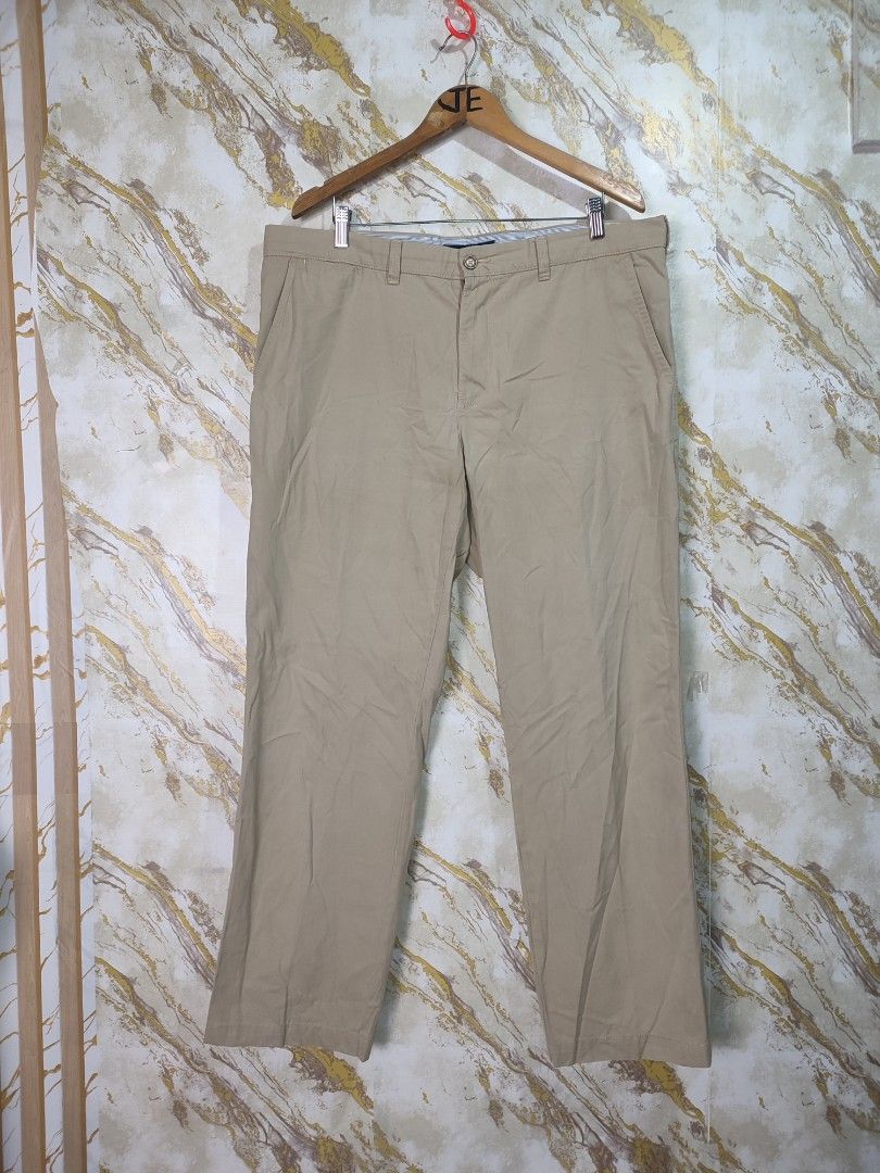 Tommy Hilfiger Khaki Chino (Category: Chinos) located in Cabuyao City. Submitted by jederama (Listing ID 1467269356, Image 1). Description: TOMMY HILFIGER KHAKI PANTS SIZE : 38 ON TAG ( SIZE 40 ACTUAL WAISTLINE ) LENGTH - 40 HEM - 9 EXCELLENT CONDITION NO ISSUE / NO FLAWS AUTHENTIC 💯 1,000 + SHIPPING FEE.