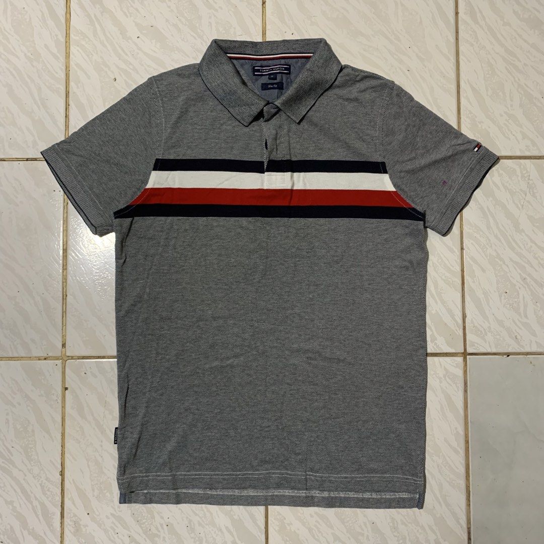 Tommy Hilfiger Polo Shirt (Category: Tshirts & Polo Shirts ) located in Cebu City. Submitted by johnferrer96412 (Listing ID 1467235789, Image 1). Description: Tommy Hilfiger Polo Shirt Medium Width 19 Length 26-27 Excellent condition Dm📩.