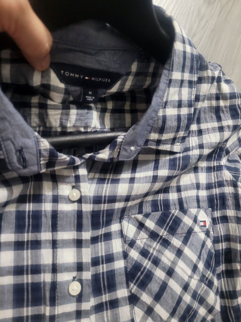Tommy Hilfiger Top (Category: Blouses) located in Los Banos. Submitted by lopecruz (Listing ID 1467297891, Image 2). Description: armpit : 21" length : 24" like new, no flaws M.