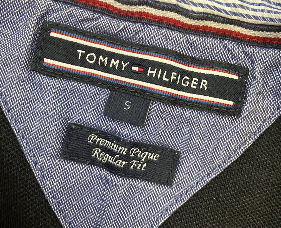 Tommy Hilfiger x th black t shirt tee 黑色 Polo恤 S 衫 （分類：T-shirt、恤衫、有領衫）位於 Hong Kong。 由 lc1000 提交（商品編號 1467313584，圖片 2）。簡介： Size S。