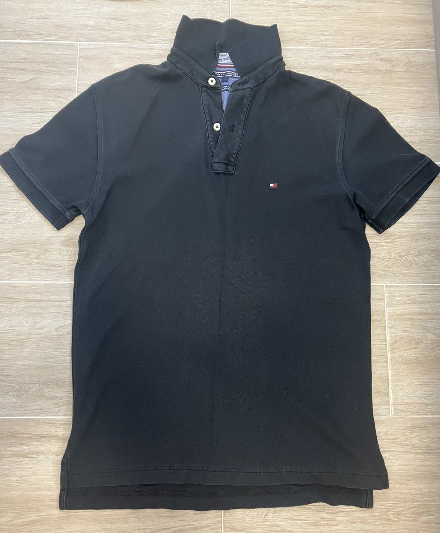 Tommy Hilfiger x th black t shirt tee 黑色 Polo恤 S 衫 （分類：T-shirt、恤衫、有領衫）位於 Hong Kong。 由 lc1000 提交（商品編號 1467313584，圖片 1）。簡介： Size S。