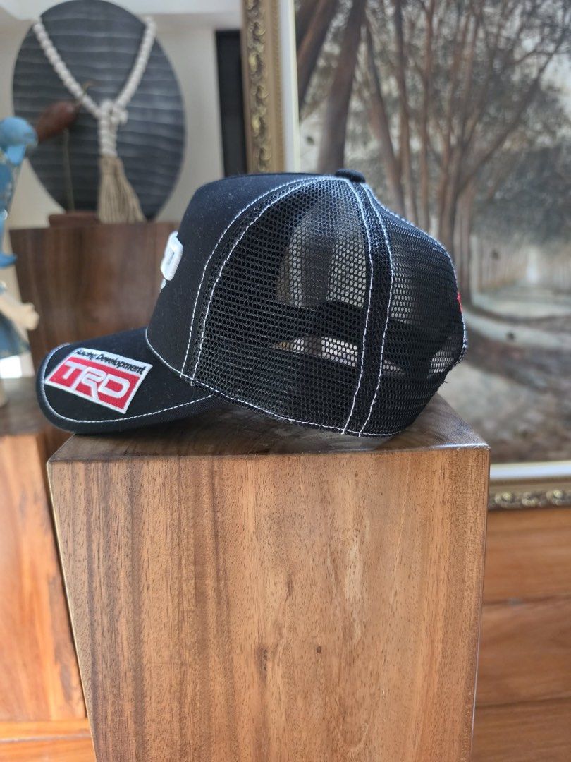 Toyota TRD Trucker Hat (Category: Caps & Hats) located in Pasig City. Submitted by chamoisee (Listing ID 1467221801, Image 3). Description: Toyota TRD Trucker Hat -Official Toyota merchandise -Bought in Japan DM FOR FASTER TRANSACTION 🇯🇵.