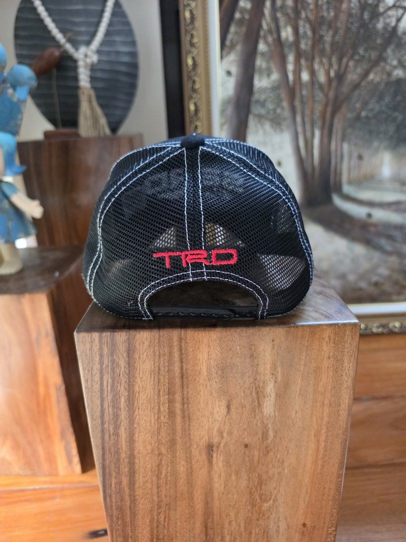 Toyota TRD Trucker Hat (Category: Caps & Hats) located in Pasig City. Submitted by chamoisee (Listing ID 1467221801, Image 2). Description: Toyota TRD Trucker Hat -Official Toyota merchandise -Bought in Japan DM FOR FASTER TRANSACTION 🇯🇵.