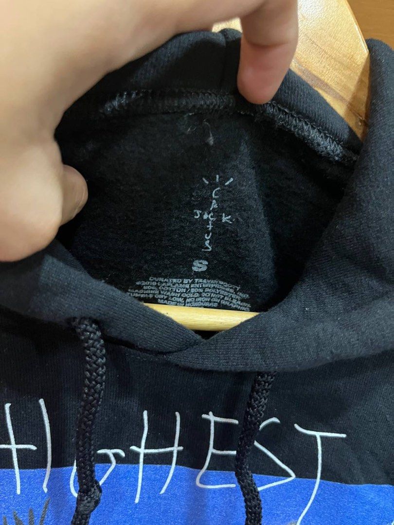 Travis Scott Cactus Jack (Category: Hoodies) located in Marikina City. Submitted by luis_morcello (Listing ID 1467212583, Image 3). Description: 3500 plus shipping all to semi medium size Travis Scott Cactus Jack “Highest In The Room” Sun Hoodie.