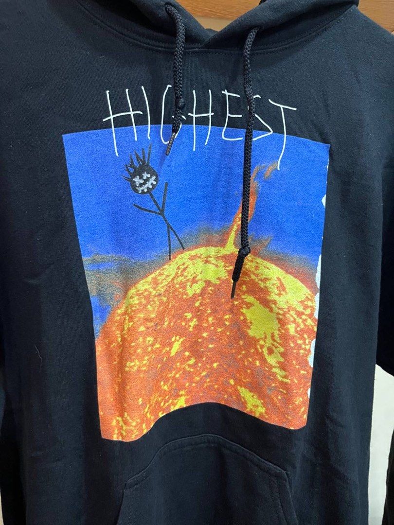 Travis Scott Cactus Jack (Category: Hoodies) located in Marikina City. Submitted by luis_morcello (Listing ID 1467212583, Image 2). Description: 3500 plus shipping all to semi medium size Travis Scott Cactus Jack “Highest In The Room” Sun Hoodie.