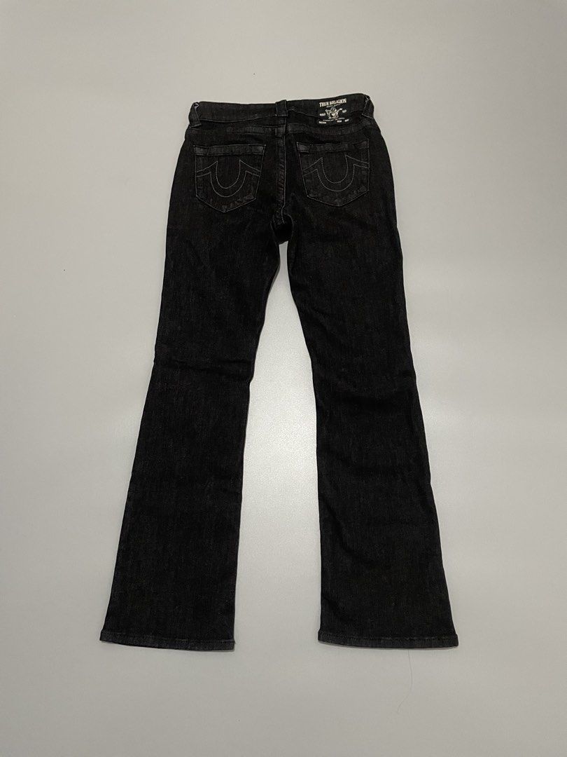 True Religion Black Denim Jeans Size 26 (Category: Jeans) located in Roxas City. Submitted by thrift_by_tons (Listing ID 1467308557, Image 1). Description: TRUE RELIGION FLARED PANTS Dimes: Waist: 26 Length: 37.5 Leghole: 8 Price: 700 + sf 📍Roxas City, Capiz 5800 🔫 Payment via Gcash 🔫Payment First Policy .