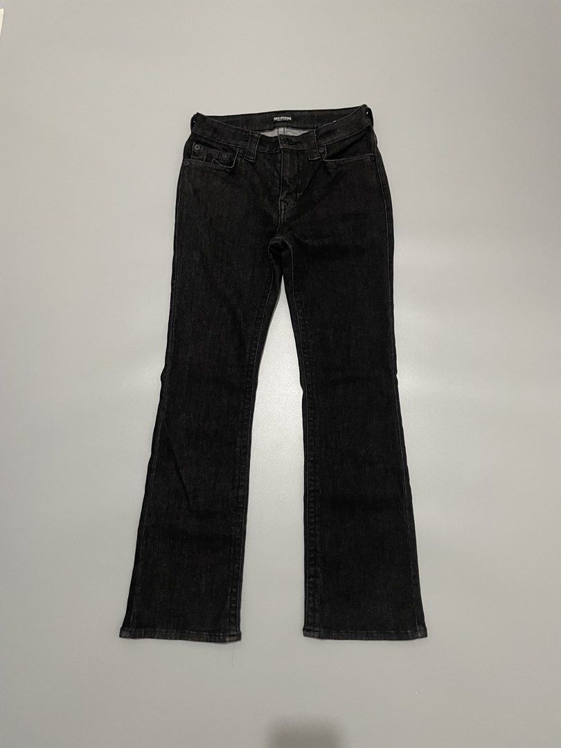True Religion Black Denim Jeans Size 26 (Category: Jeans) located in Roxas City. Submitted by thrift_by_tons (Listing ID 1467308557, Image 3). Description: TRUE RELIGION FLARED PANTS Dimes: Waist: 26 Length: 37.5 Leghole: 8 Price: 700 + sf 📍Roxas City, Capiz 5800 🔫 Payment via Gcash 🔫Payment First Policy .