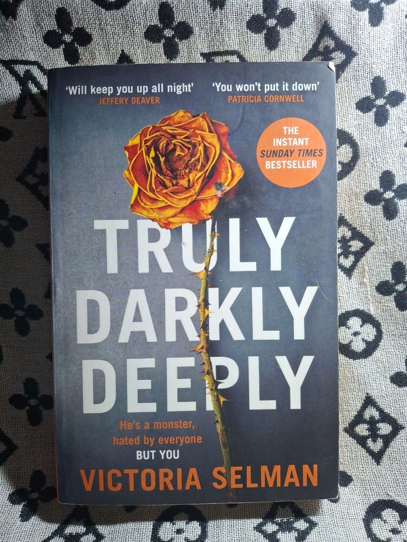 Truly Darkly Deeply by Victoria Selman (Category: Storybooks) located in Puerto Princesa. Submitted by beepbobib (Listing ID 1463676234, Image 1). Description: Please keep in mind that these are second-hand books, so kindly manage your expectations. ⭐️ I can send more pictures upon request. ⭐️ Payment-first policy. ⭐️ No rush shipping, please. ⭐️ The miner will shoulder the shipping fee (SF). Our courier is J&T ⭐️can do meet up in : SM Puerto Pri