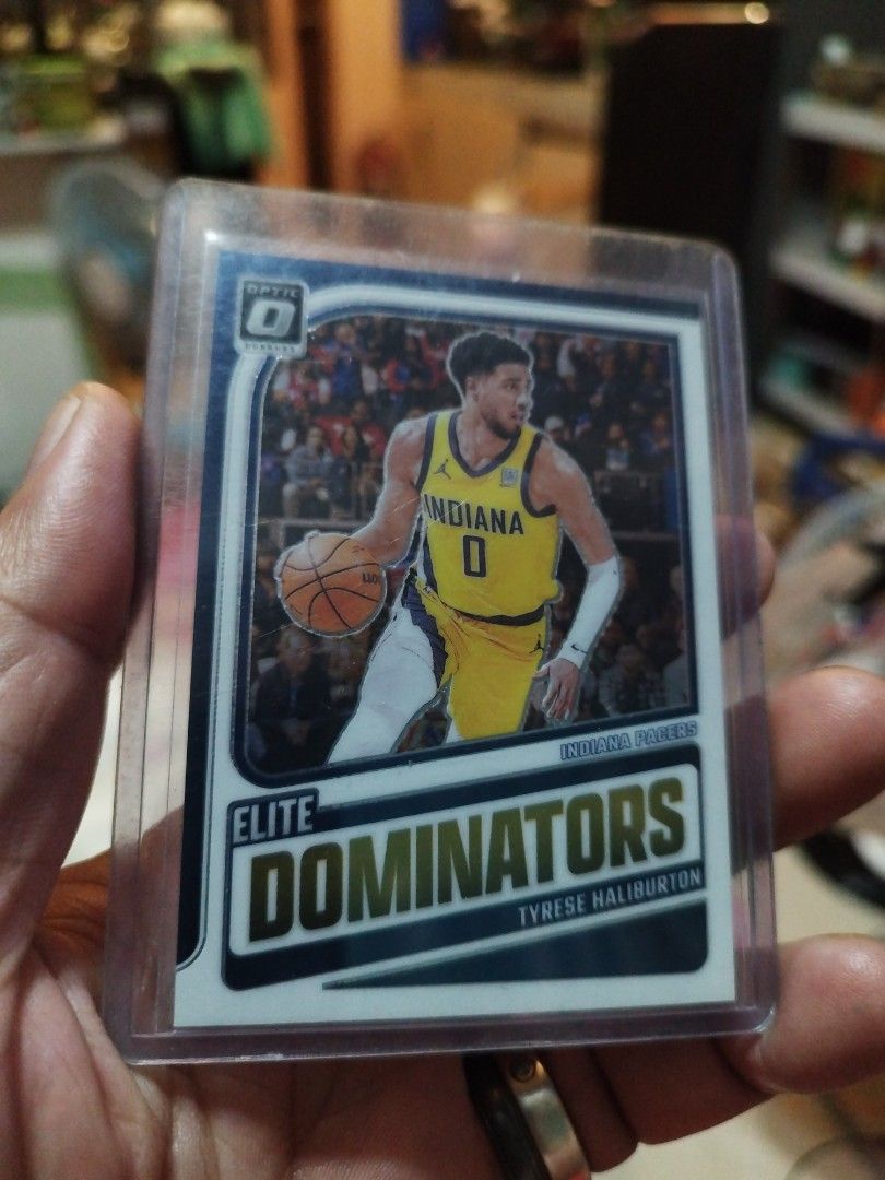 Tyrese Haliburton Dominator card (Category: Raw Singles) located in Bacoor. Submitted by bigdaddy1027 (Listing ID 1467309018, Image 2). Description: .