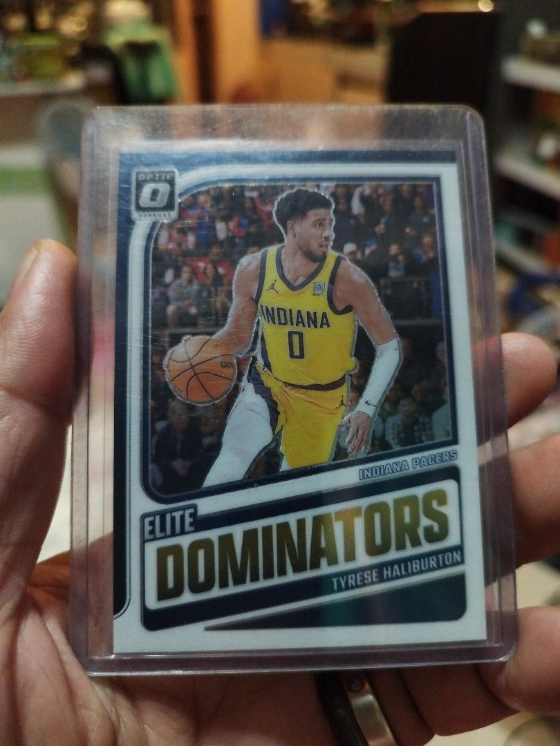 Tyrese Haliburton Dominator card (Category: Raw Singles) located in Bacoor. Submitted by bigdaddy1027 (Listing ID 1467309018, Image 1). Description: .