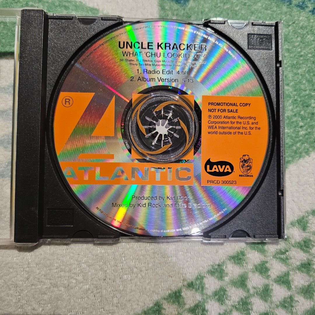 Uncle Kracker - Whar Chu Lookin At? - CD Single - 2 tracks (Category: CDs & DVDs) located in Quezon City. Submitted by serefrenpaz (Listing ID 1467281895, Image 2). Description: Good Day Buyers! 💖💖💖Here are the PAYMENT payment options 💖💖💖 ✨1. GCash - 09164862096 ✨2. Bank Deposit - BPI, BDO, Unionbank, Landbank, Palawan, Cebuana ✨3. Paypal for international buyers 💕💕💕Meet Up Options💕💕💕 ✨1. McDo Kamias Quezon City ✨2. Jolibee Anonas Kam