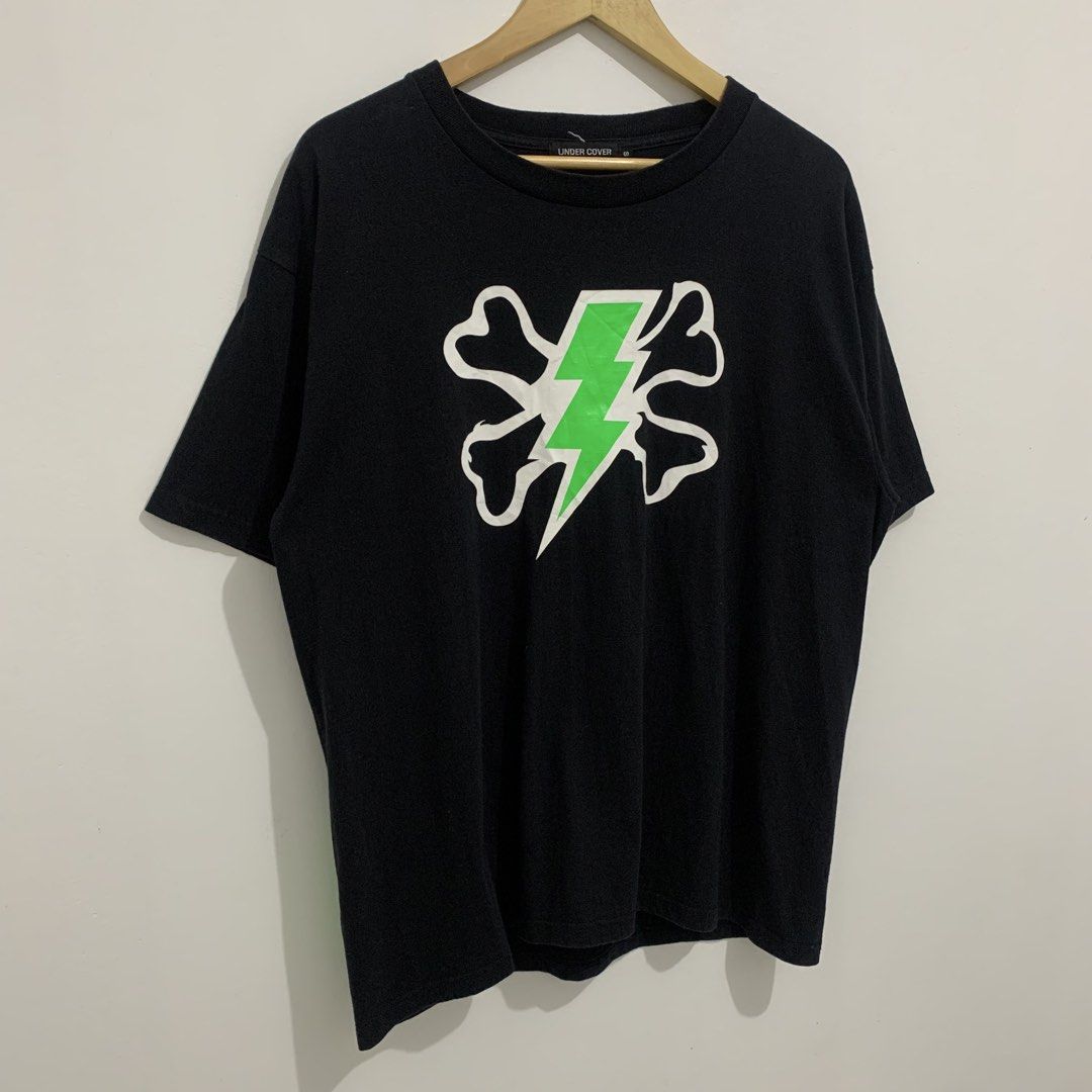 Undercover Chaotic Mutant Shirt (Category: Tshirts & Polo Shirts ) located in Tagaytay City. Submitted by deetstreet (Listing ID 1467266740, Image 3). Description: Arm pit to arm pit: 22 Shoulder: 22 Sleeve: 8.5 Hem: 23 Length: 28 + sf.