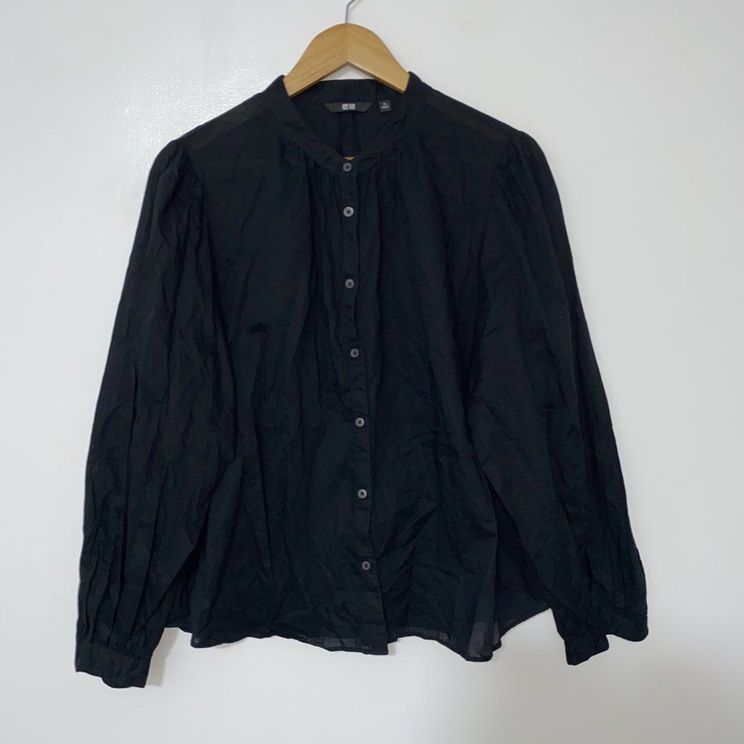 UNIQLO cotton top (Category: Blouses) located in San Jose del Monte. Submitted by mamiracky (Listing ID 1467300228, Image 3). Description: .
