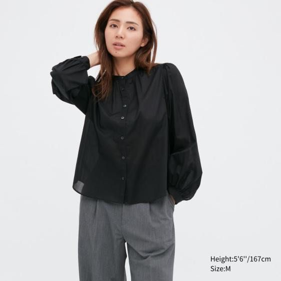 UNIQLO cotton top (Category: Blouses) located in San Jose del Monte. Submitted by mamiracky (Listing ID 1467300228, Image 1). Description: .