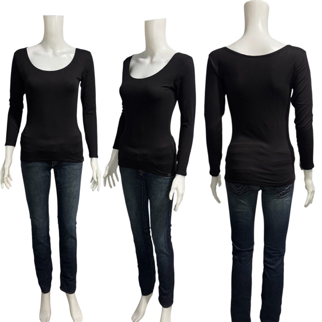 UNIQLO heattechs/ extra warm (Category: Longsleeves) located in General Santos City (Dadiangas). Submitted by curatedstuffs101 (Listing ID 1467243868, Image 1). Description: Like new No flaws Color rate:10/10 280 each Pls refer to the photos attached for the sizes Low ballers will not be entertained .