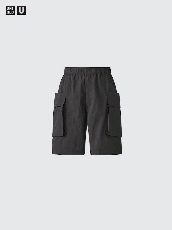 Uniqlo Parachute Cargo Short 5pockets (Category: Shorts) located in Cebu City. Submitted by johnferrer96412 (Listing ID 1467236662, Image 2). Description: Uniqlo Parachute Cargo Short 5pockets Medium Width 30-34 Length 21 Excellent condition Dm📩.