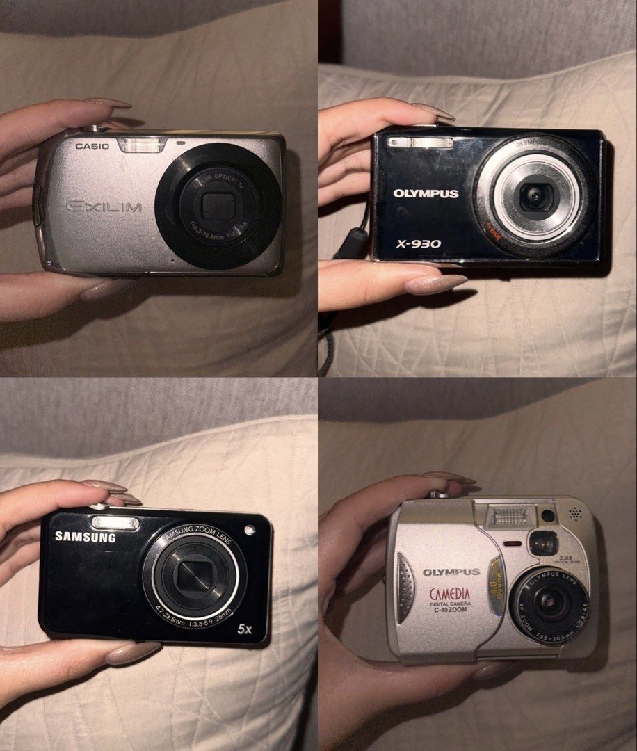 Untested Camera Digicam (Category: Cameras) located in Tagaytay City. Submitted by shaental (Listing ID 1467241204, Image 1). Description: All are untested. Manage your expectations. Lalamove / J&T 📍 Tagaytay.
