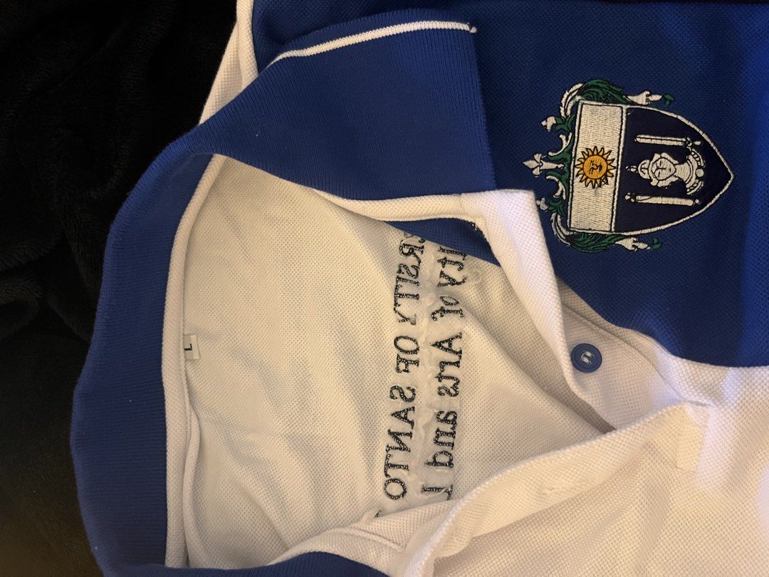 UST Type B Uniform Womens Large (Category: Everything Else Others) located in Manila. Submitted by 0154hauls (Listing ID 1467223417, Image 1). Description: There’s a stain. But I think it’s washable. .