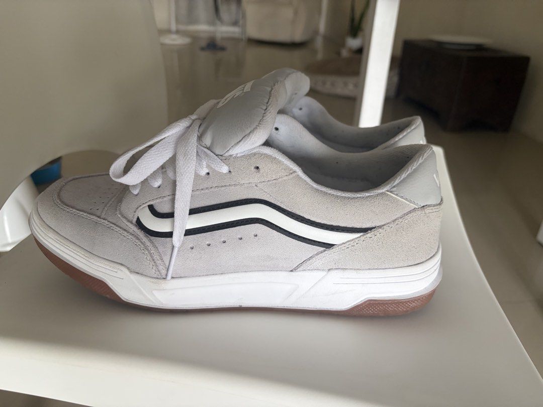 Vans original wolf grey skate shoes (Category: Sneakers) located in Las Pinas. Submitted by paulbp (Listing ID 1467325398, Image 1). Description: Selling my Vans used twice bought in Canada but dont fit me well size 10us prestine meet ups in SM southmall or Festival alabang for faster transaction message at 09175723767 thank you..