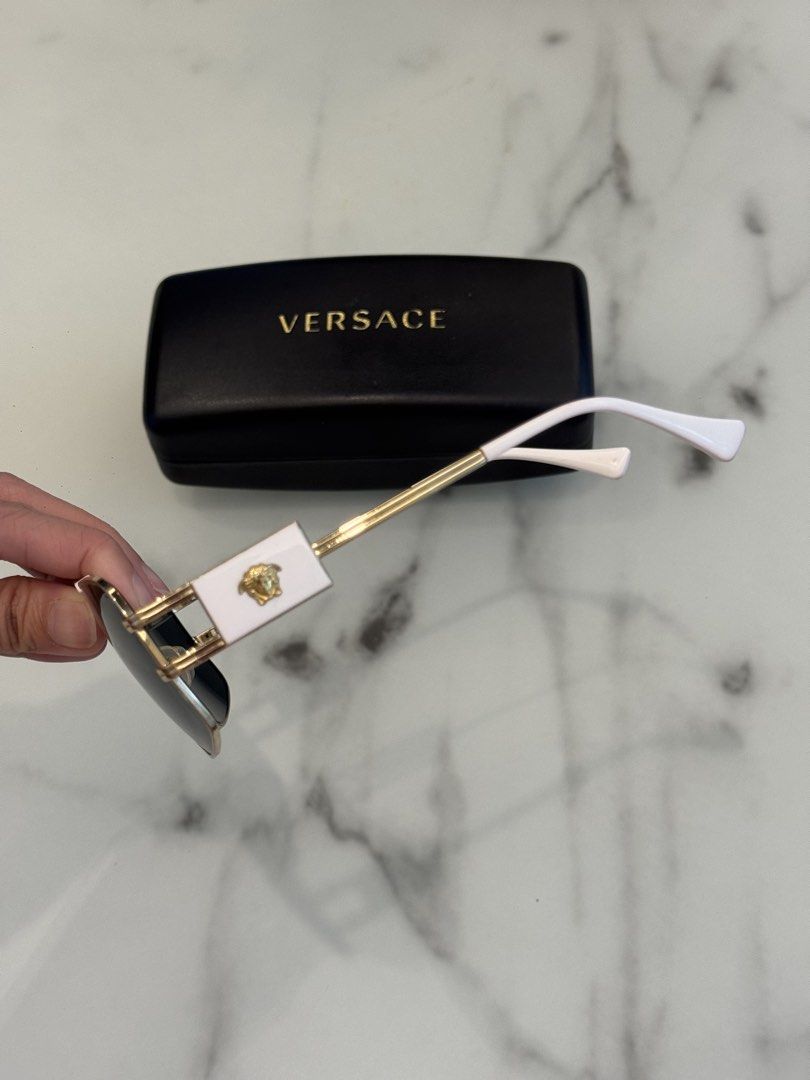 Versace Shades (Category: Luxury Apparel) located in Manila. Submitted by jennelynbadile (Listing ID 1467297758, Image 3). Description: Versace Shades Bought in Spain With case .