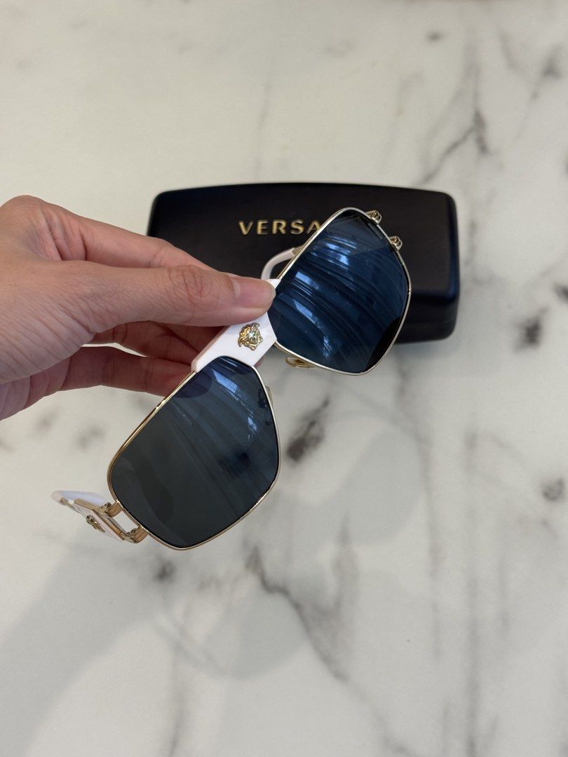 Versace Shades (Category: Luxury Apparel) located in Manila. Submitted by jennelynbadile (Listing ID 1467297758, Image 2). Description: Versace Shades Bought in Spain With case .