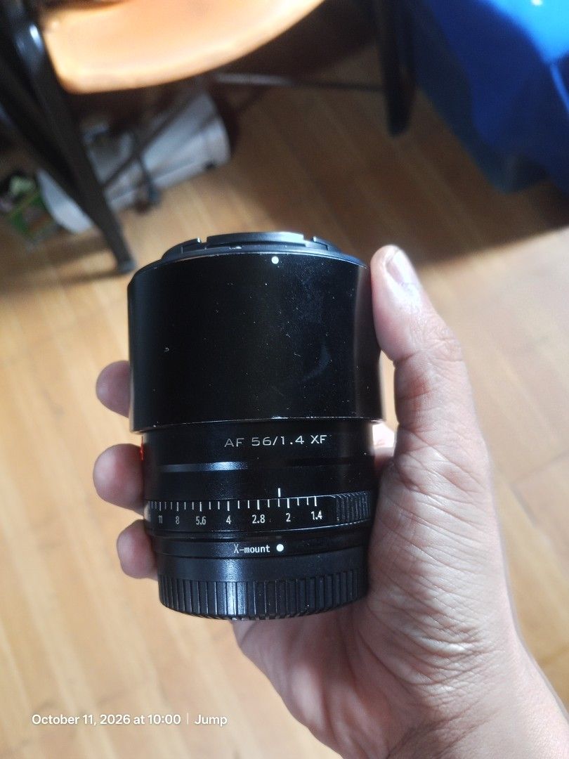 Viltrox 56mm 1.4 x mount (Category: Lens & Kits) located in Santa Rosa. Submitted by japepong (Listing ID 1467180078, Image 1). Description: For sale 10k viltrox 56mm 1.4 x mount Issue dents sa hood lang Walang fungus malinis nakalagay lang sa dry cabinet Wala na ung box so ung pouch lang ang kasama Meet up along santa rosa laguna area RFS UPGRADE.