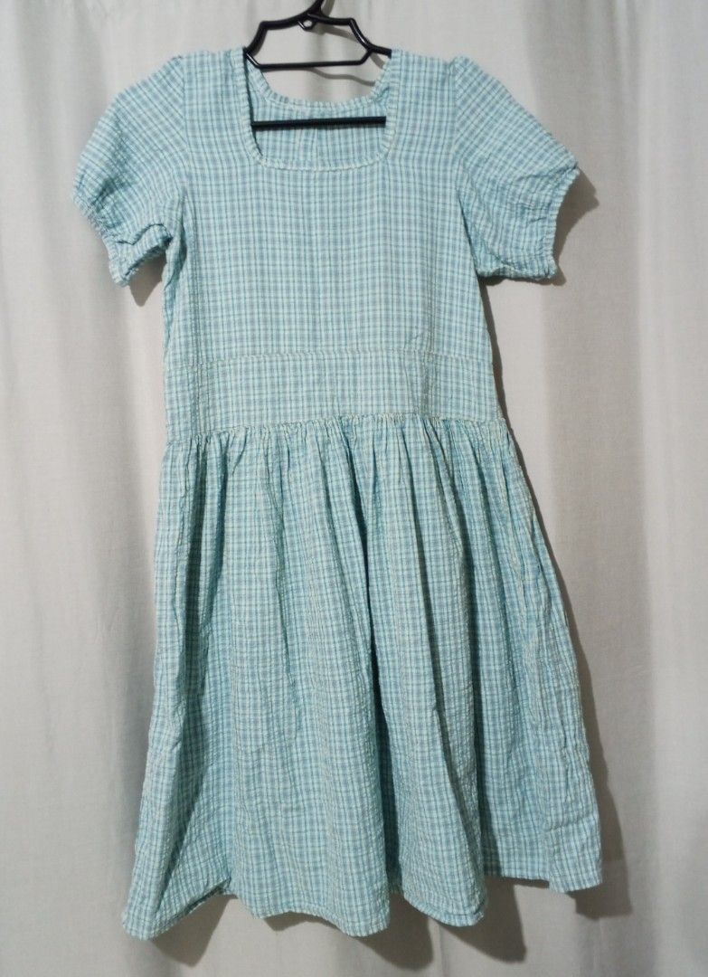 Vintage blue dress (Category: Dresses) located in Cavite. Submitted by newmango.95cecd (Listing ID 1467320560, Image 1). Description: Size: M Loc: Silang, Cavite 📦 Delivery: Lalamove or J&T only.