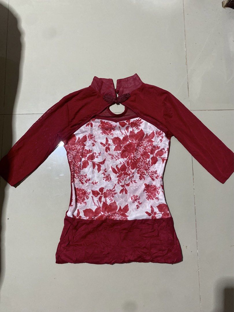 vintage chinese mesh top (Category: Longsleeves) located in Manila. Submitted by cura.te (Listing ID 1467305453, Image 1). Description: S stretchy.