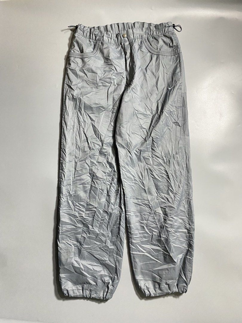 Vintage Nike Technical Utility Track Pants (Category: Activewear) located in Manila. Submitted by curatedvg. (Listing ID 1467289517, Image 1). Description: Vintage Nike Technical Utility Track Pants (ACG type) Waist: 34-36 (adjustable) Length: 41 inches Size L / Large Excellent condition No issues Fresh from bale.