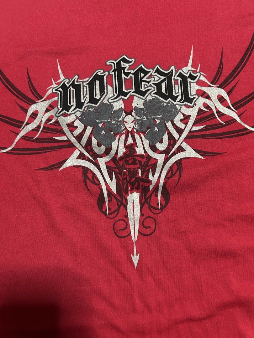Vintage no fear shirt (authentic) (Category: Tshirts & Polo Shirts ) located in Trece Martires City. Submitted by flip_flips (Listing ID 1467339331, Image 3). Description: Vintage no fear shirt (authentic) -Dimes: 22 width 30 length -Good condition -9/10 color rate -issue: minimal hairlines, good fade.