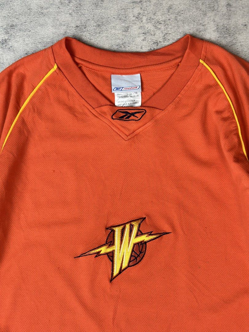 Vintage Warriors Warm-up Jersey (Category: Tshirts & Polo Shirts ) located in Batangas. Submitted by geejay2ph (Listing ID 1467265594, Image 3). Description: 🏆GRAIL ITEM🏆 ʙʀᴀɴᴅ: Vintage Warriors Warm-up Jersey sɪᴢᴇ: XL on Tag ; Neck to Bottom Length (30) in. Pit-Pit Width (24) in. ᴄᴏɴᴅɪᴛɪᴏɴs: Pristine Condition Like New ✨.