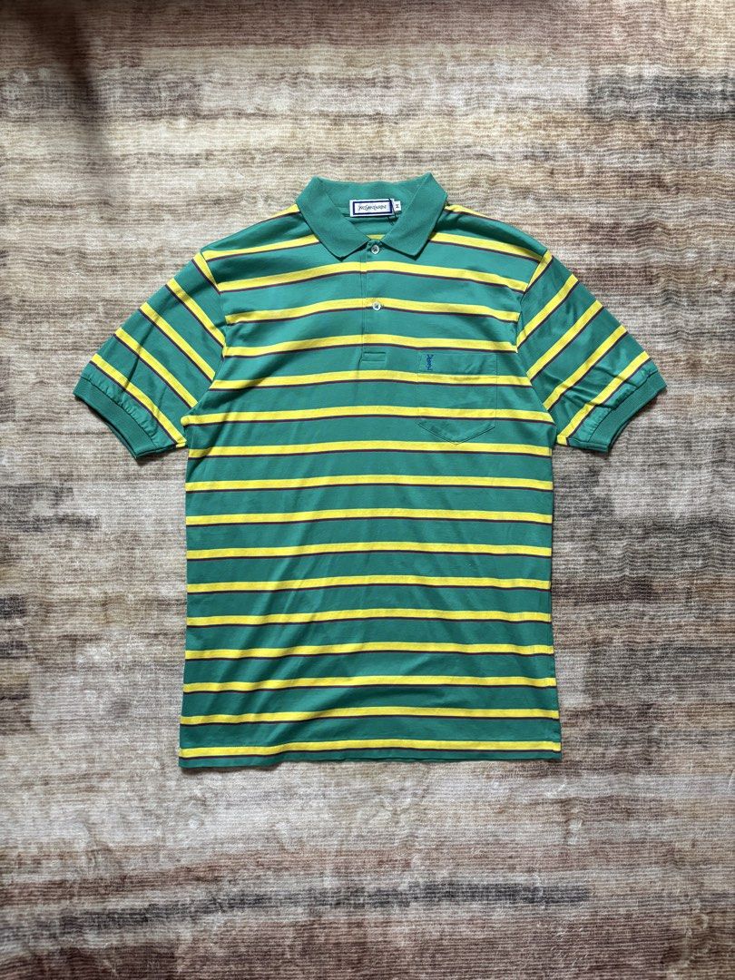 Vintage YSL Poloshirt (Category: Luxury Apparel) located in Antipolo. Submitted by thearchivesproject (Listing ID 1467315557, Image 1). Description: 20 width 29 length.