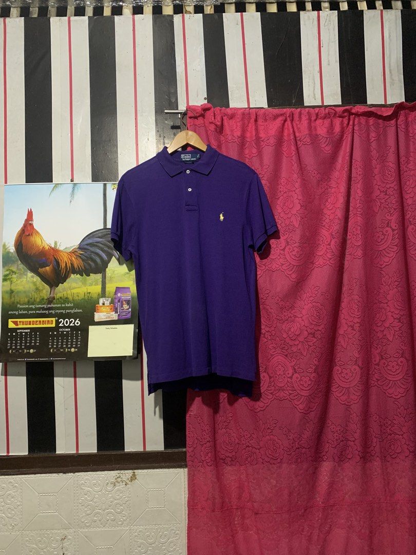 Violet Ralph Lauren Poloshirt (Category: Tshirts & Polo Shirts ) located in Iligan City. Submitted by kierrehv (Listing ID 1467344071, Image 1). Description: Violet Ralph Lauren Poloshirt 9/10 cr 20x28-30 No issues.