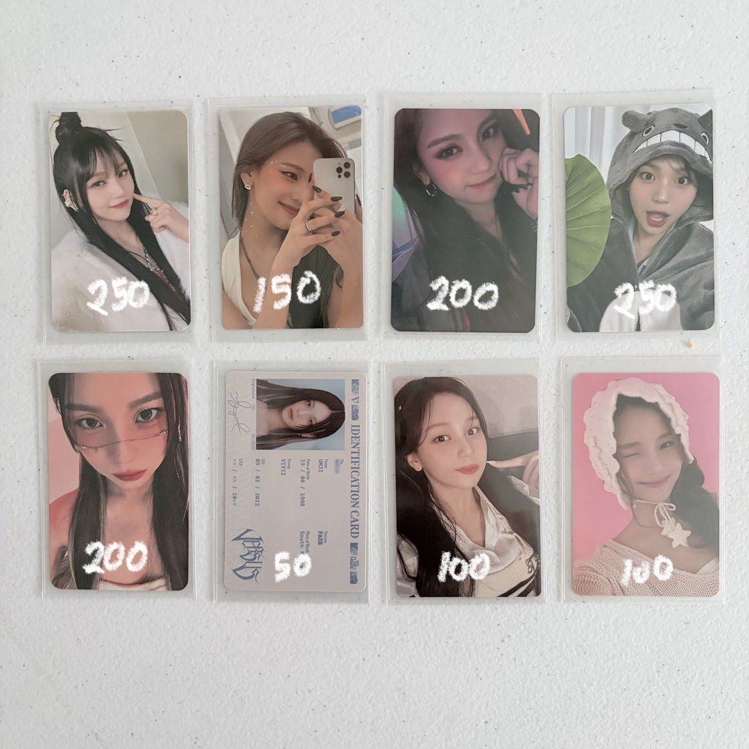 [viviz] umji photocards pc (Category: K-Wave Merchandise) located in Manila. Submitted by jjonghanies (Listing ID 1467278100, Image 1). Description: ‼️ 1000 if taking all - can give discounts if taking 3+ items.