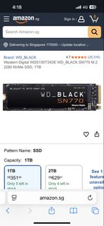 1tb nvme ssd For Sale | Buy 500+ 1tb nvme ssd online | Carousell Singapore