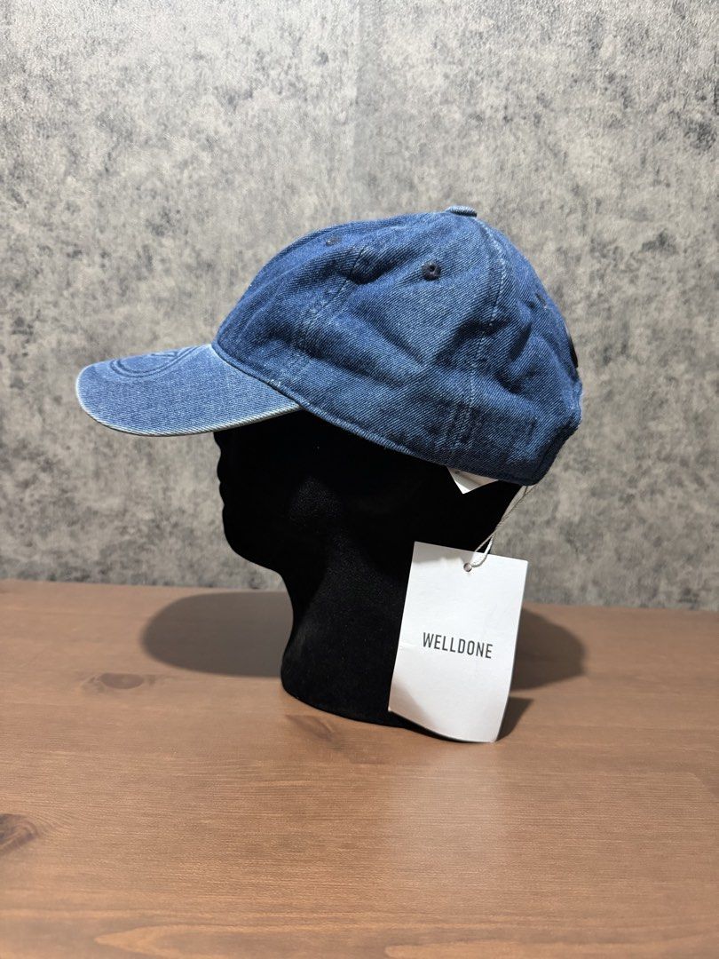 Welldone - Biglogo Denim Cap (Category: Caps & Hats) located in Cavite. Submitted by commoncourtesy (Listing ID 1467322704, Image 3). Description: One size fits all.
