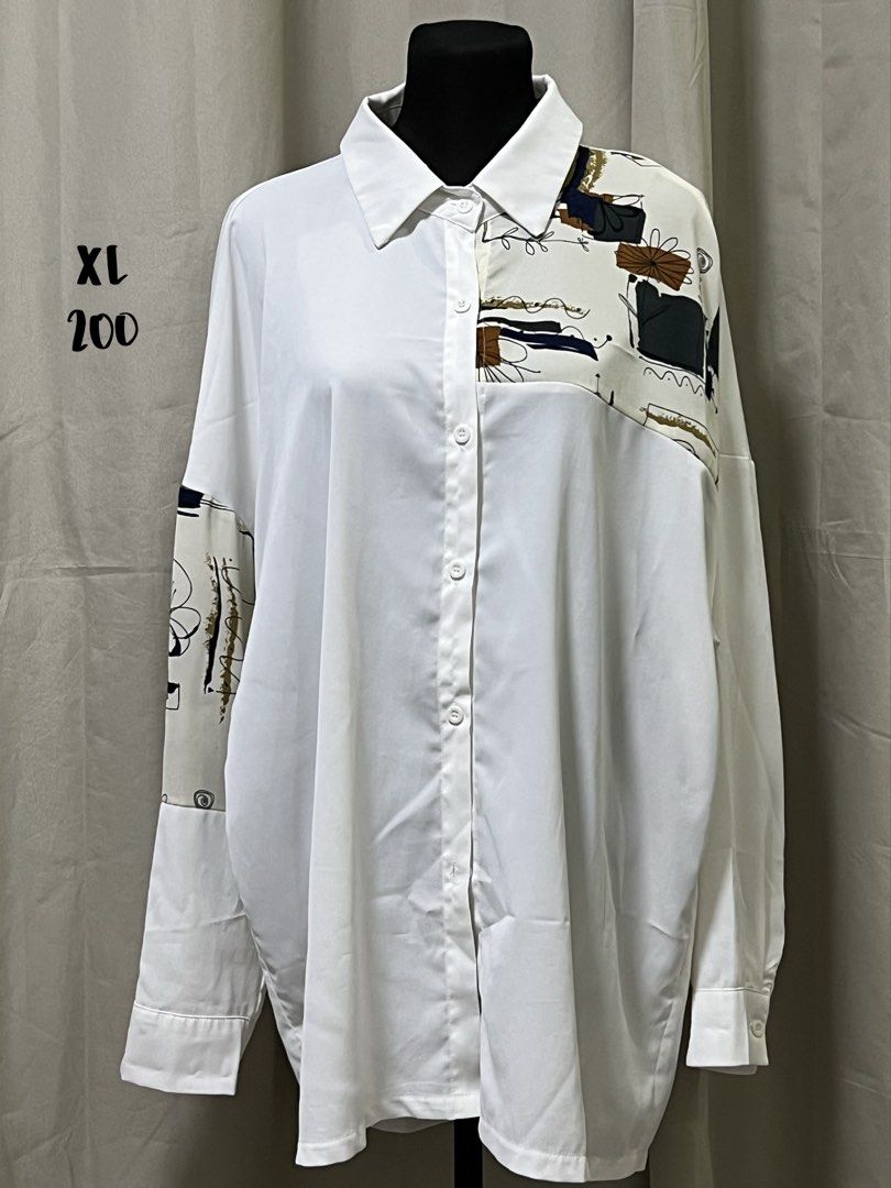 White long sleeve button up shirt (Category: Longsleeves) located in Las Pinas. Submitted by jilanah (Listing ID 1467333460, Image 1). Description: .